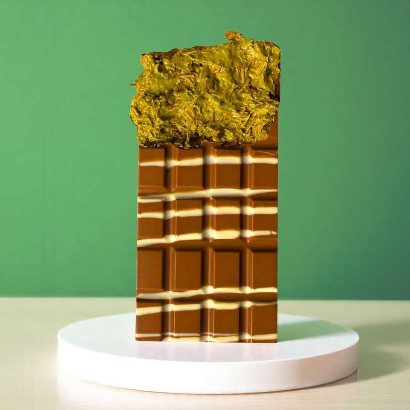 Dubai reep kopen - luxe chocolade pistache
