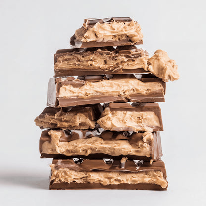 Roze Chocoladereep met Pistachevulling, Crunch en Pişmaniye