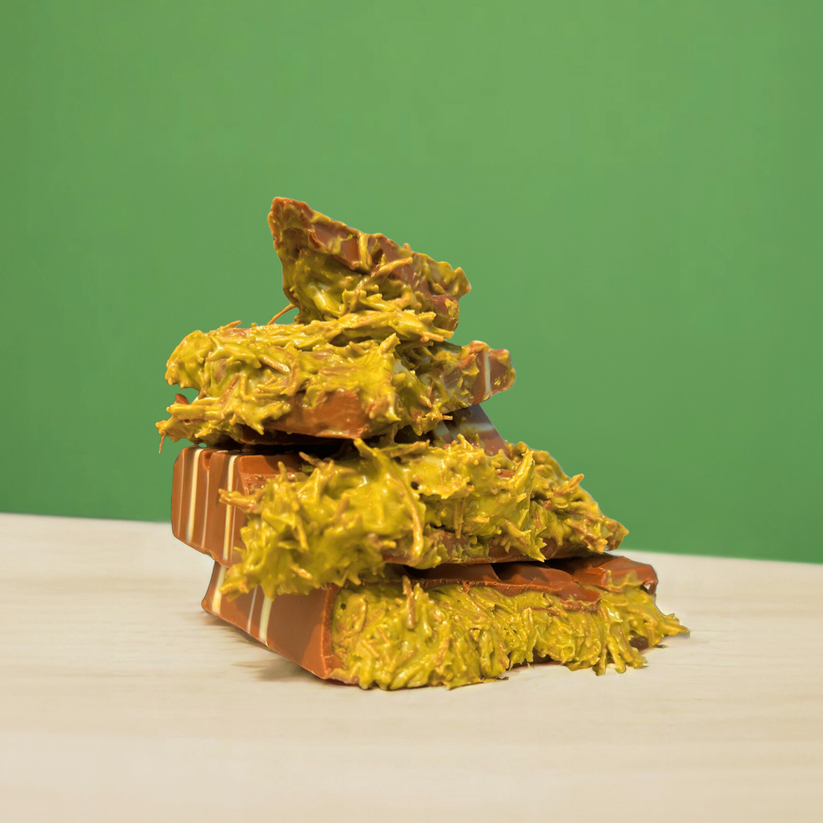 Dubai chocolade reep pistachevulling crunchy