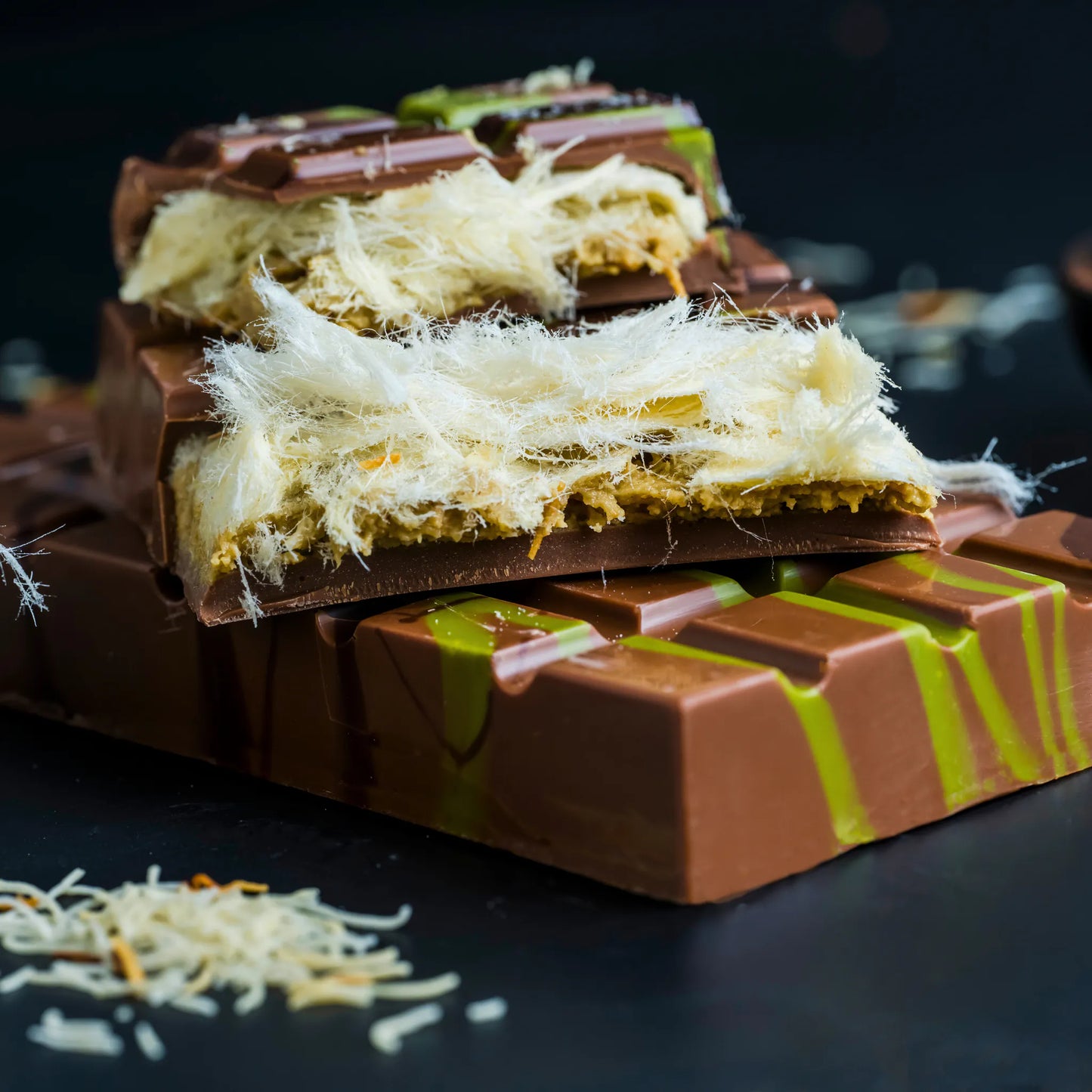 A Barra Deluxe de Pişmaniye | Pistache e Cabelos de Anjo