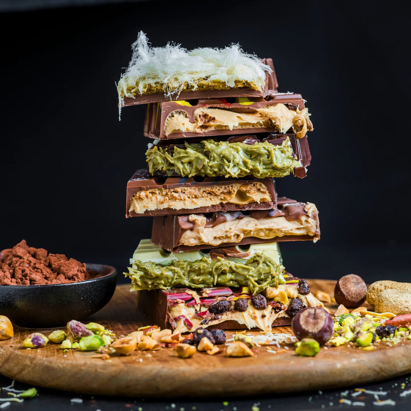 A Barra Deluxe de Pişmaniye | Pistache e Cabelos de Anjo