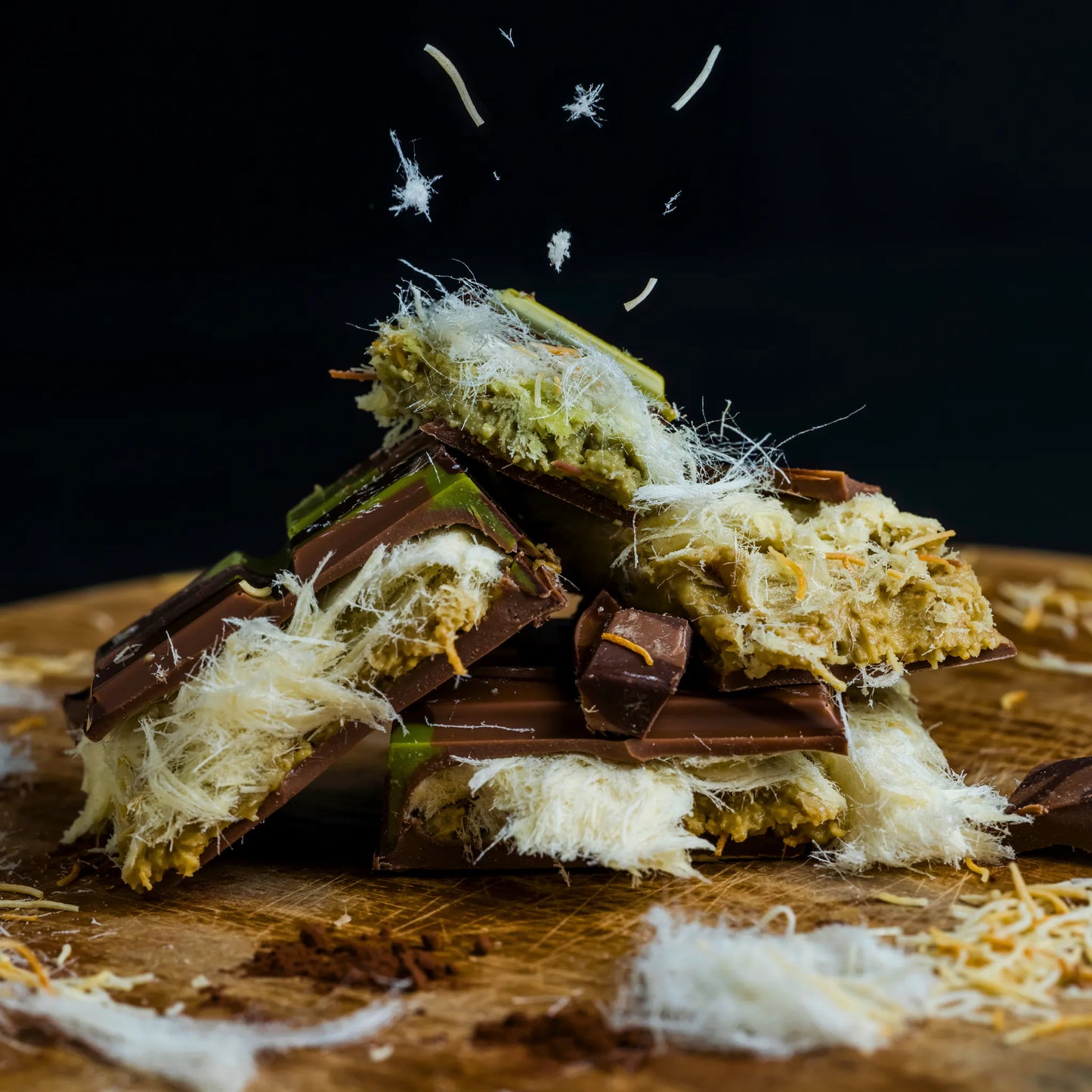 A Barra Deluxe de Pişmaniye | Pistache e Cabelos de Anjo