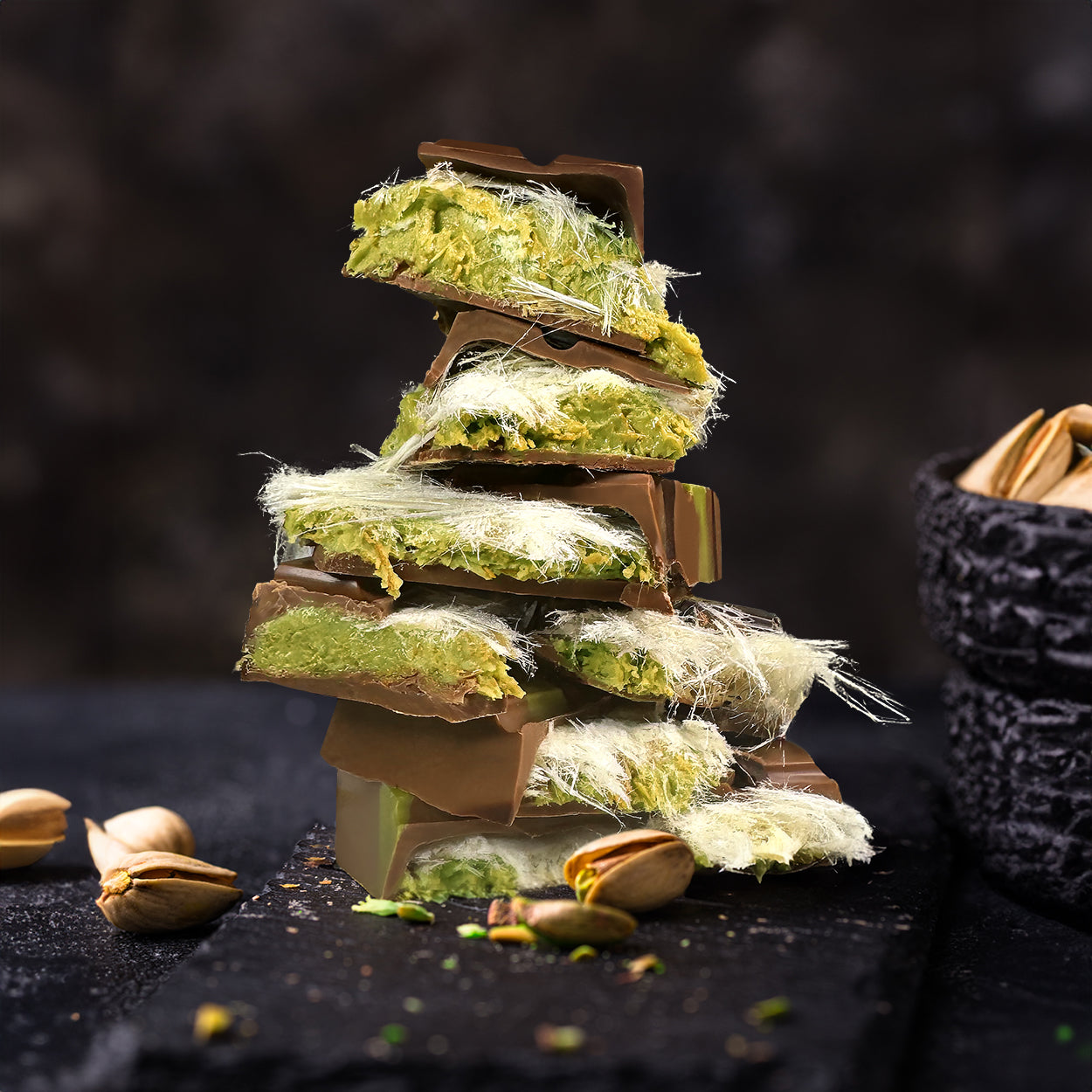 The Pişmaniye Bar Deluxe | Pistachio & Angel Hair